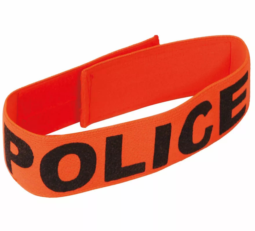 Cinta Naranja de Policía para el Brazo