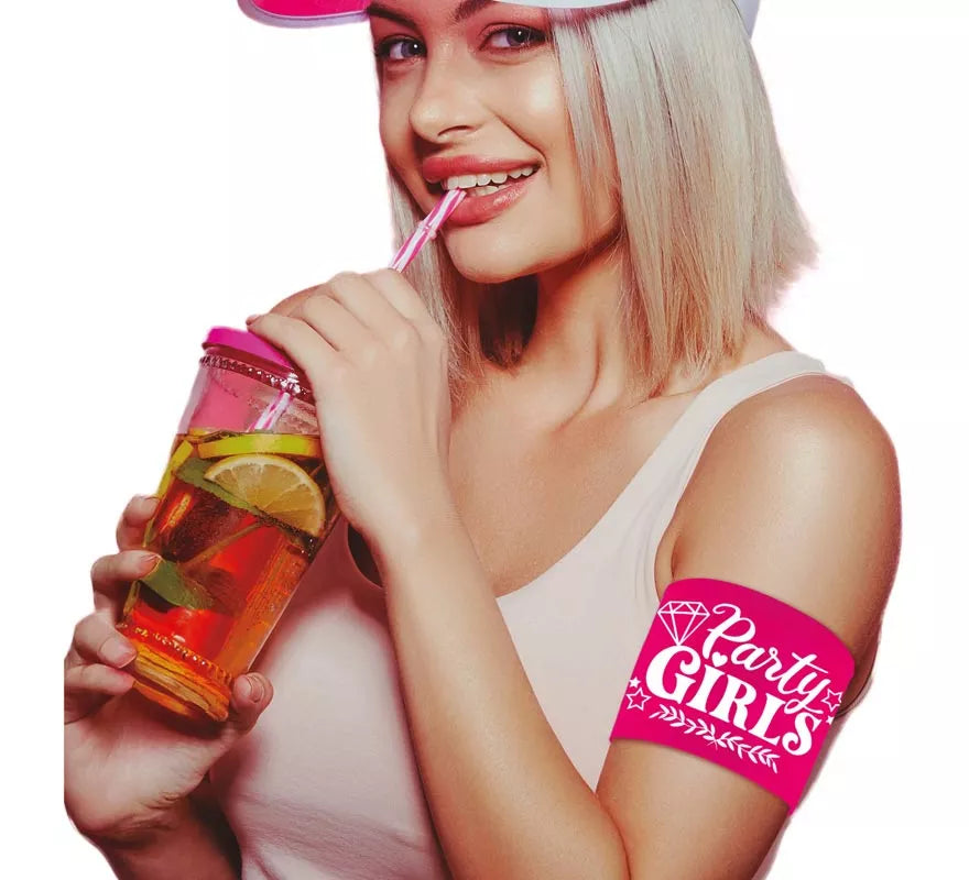 Cinta rosa para Brazo Party Girls