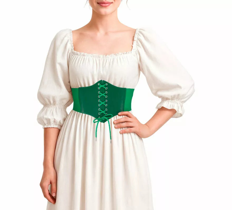 Translation missing: it.Cinturón de Corset verde para mujer