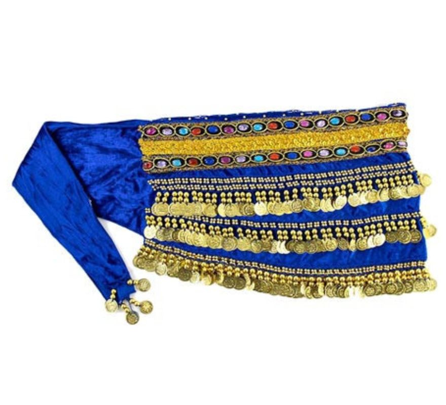 Translation missing: es.Cinturón Pañuelo de Danza Oriental en varios colores para mujer