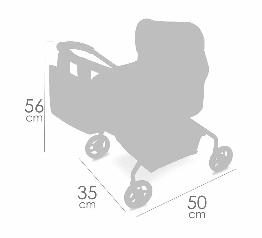 Coche de Muñecas de hasta 42 cm