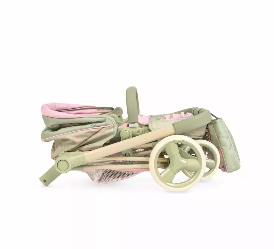 Coche de Muñecas de hasta 50 cm 3 en 1 Plegable