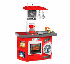 Cucina giocattolo per bambini rossa