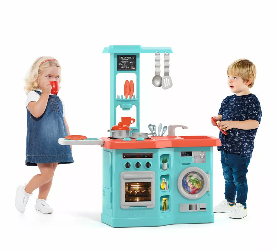 Translation missing: it.Cocina infantil azul con Planchador
