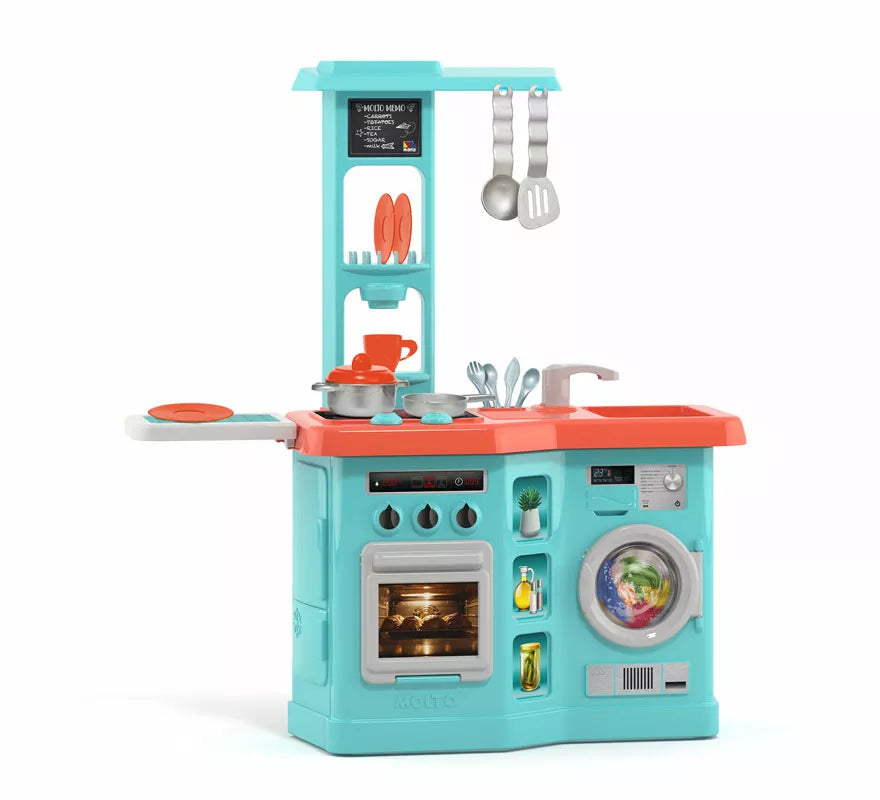 Translation missing: it.Cocina infantil azul con Planchador