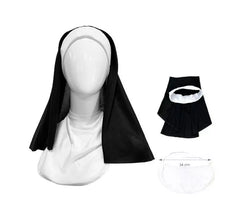 Cofia de Monja de 34 cm