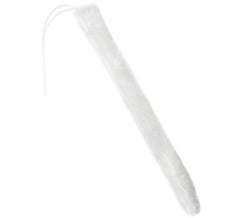 Coda animale bianca 43 cm
