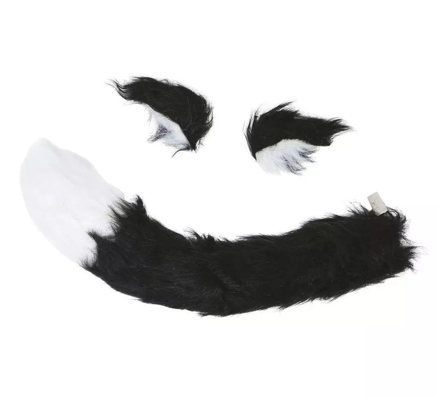 Cola y Orejas Negras con clip