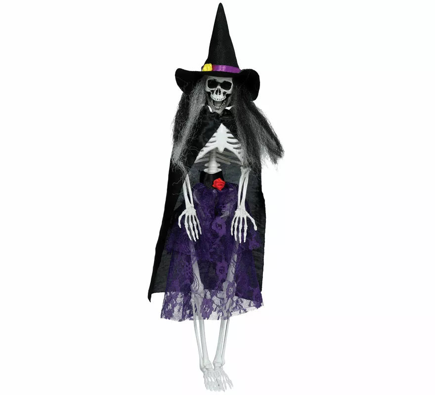 Translation missing: it.Colgante Bruja Esqueleto con Vestido de 47 cm