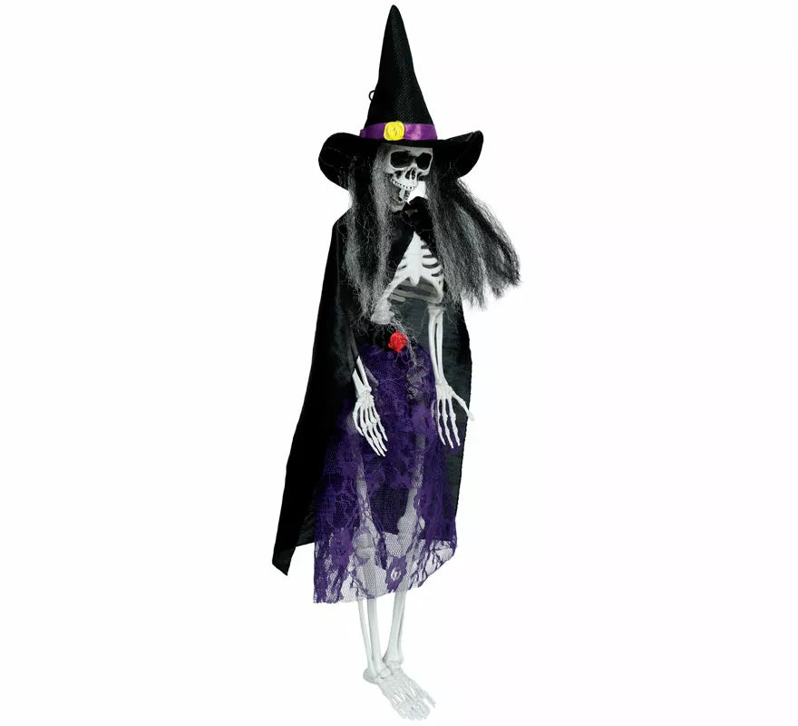 Translation missing: it.Colgante Bruja Esqueleto con Vestido de 47 cm