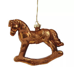 Ciondolo cavallo d'oro 15 cm