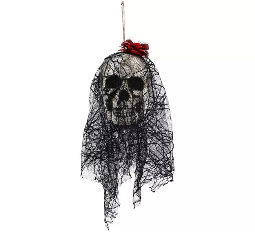 Translation missing: it.Colgante Calavera con Velo