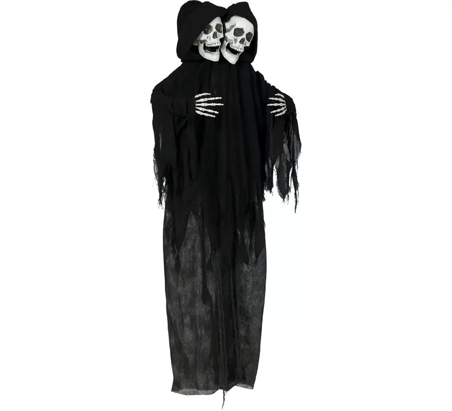 Translation missing: it.Colgante de Doble Calavera de con Luz y Sonido de 170 cm