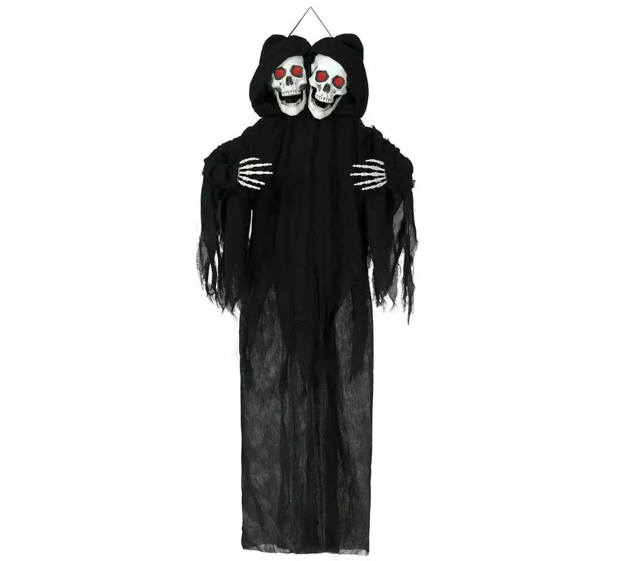 Translation missing: it.Colgante de Doble Calavera de con Luz y Sonido de 170 cm