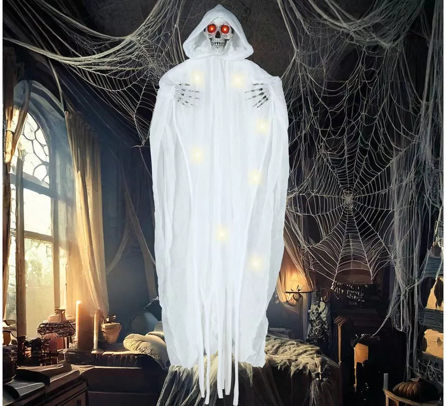 Translation missing: it.Colgante de Esqueleto blanco con Luz de 185 cm