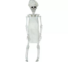 Ciondolo scheletro chef da 40 cm
