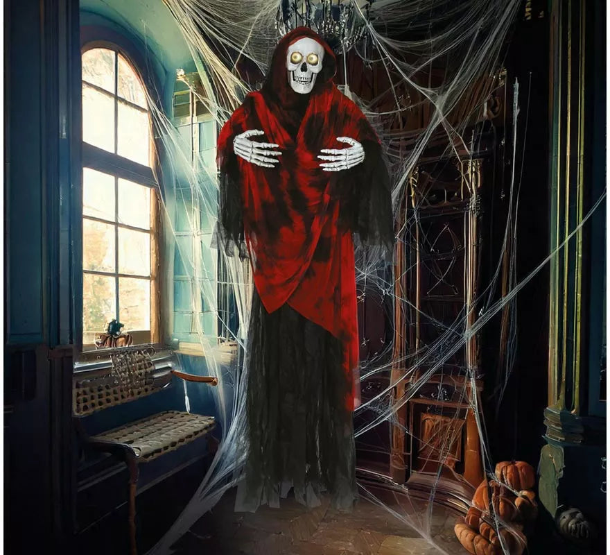 Translation missing: it.Colgante de Esqueleto con Ojos con Luz Movimiento de 170 cm