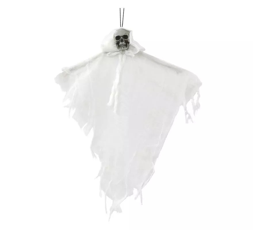 Translation missing: it.Colgante de Esqueleto con túnica blanca de 42 cm