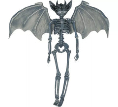 Ciondolo scheletro vampiro da 40 cm con ali