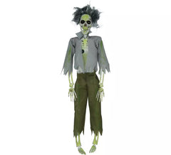 Ciondolo scheletro zombie da 45 cm