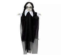 Ciondolo bambola gotica in abito da 70 cm