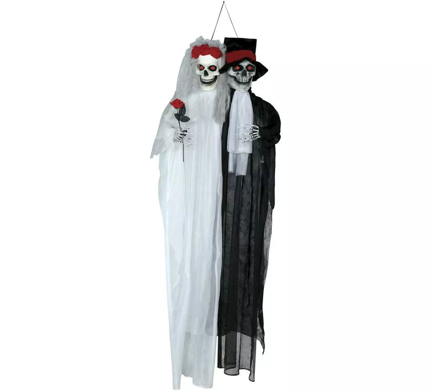 Translation missing: it.Colgante de Novios Esqueleto con Luz y Sonido de 185 cm