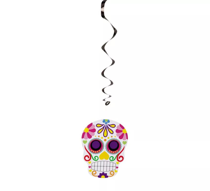 Translation missing: it.Colgante espiral de Calavera Catrina