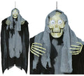 Colgante Esqueleto Ojos con Luz y Sonido 120 cm