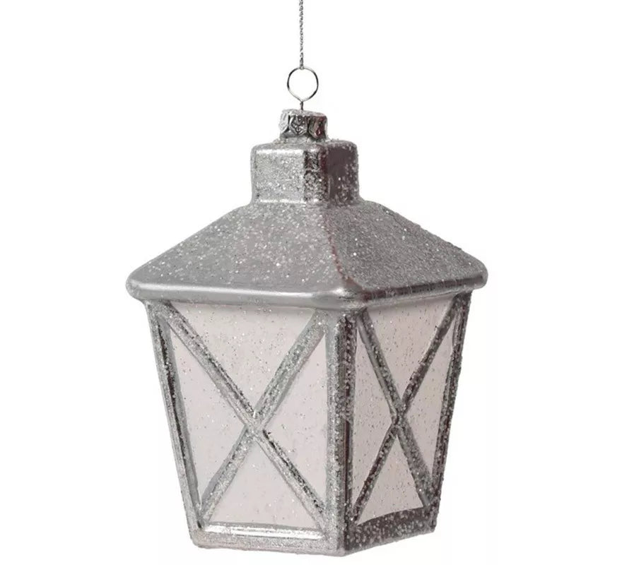 Translation missing: es.Colgante Farol Blanco de 12 cms