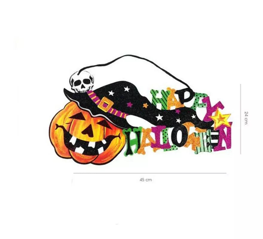 Translation missing: es.Colgante Happy Halloween 44x22 cm