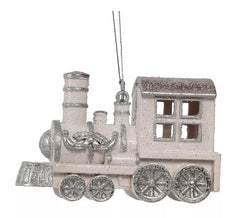 Ciondolo Locomotiva bianca 12 cm