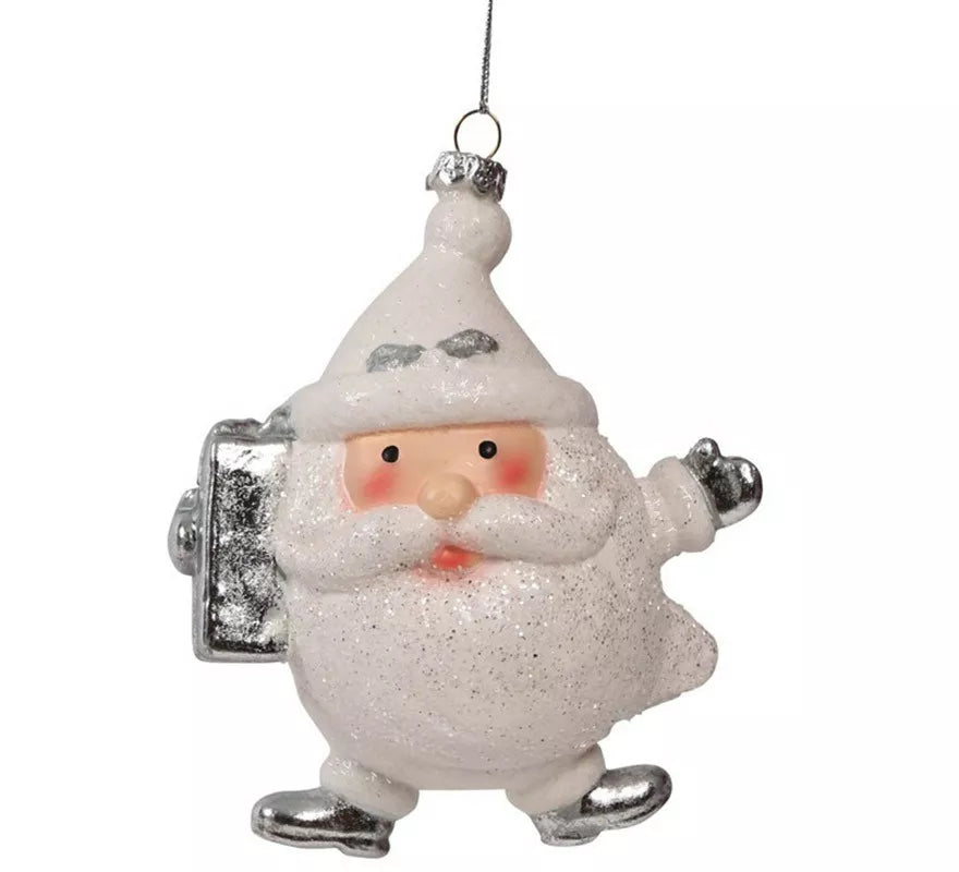 Translation missing: es.Colgante Noel Blanco de 13 cms