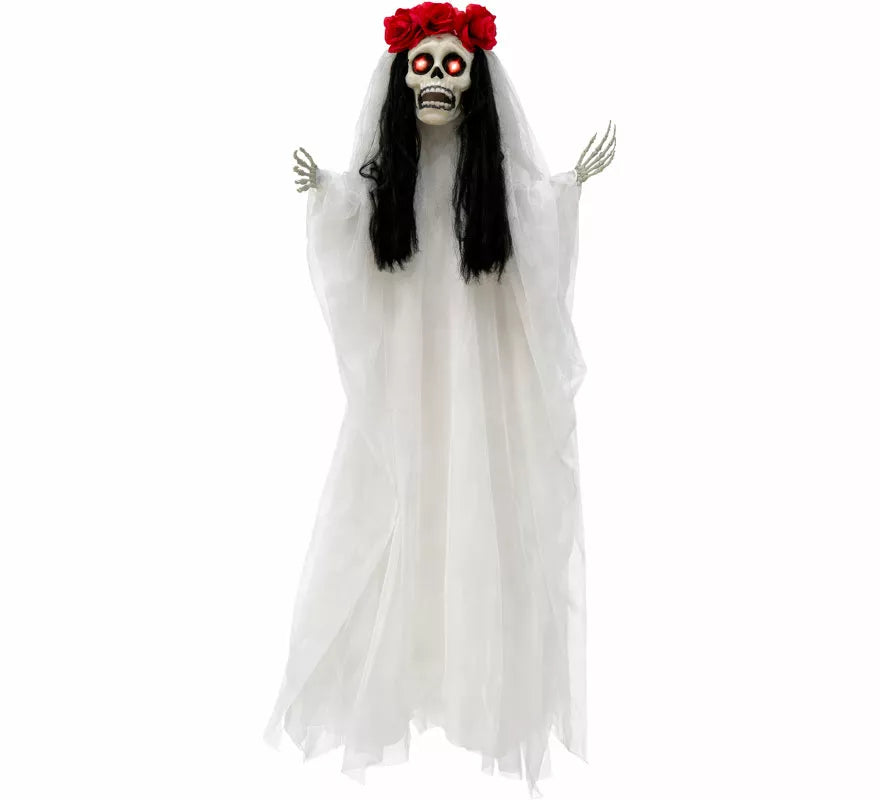 Translation missing: it.Colgante Novia Esqueleto con Luz de 125 cm