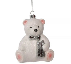 Pendente Orso Bianco di 12 cm