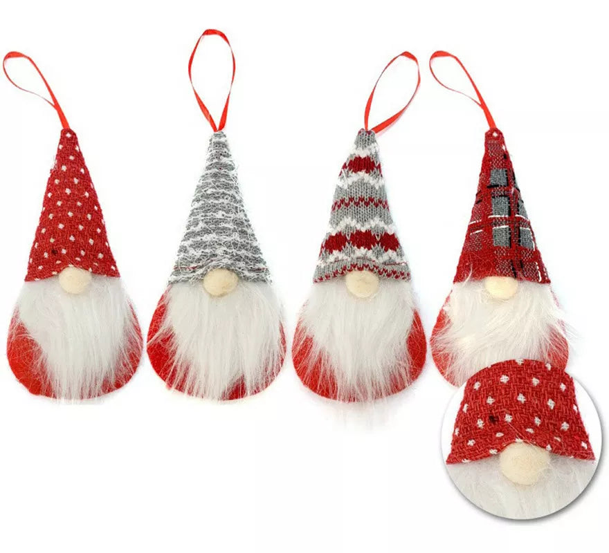 Translation missing: es.Colgante para Árbol de Navidad de Gnomo en modelos surtidos de 22x8 cm