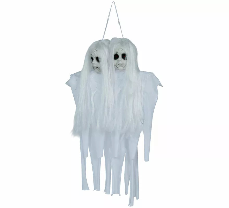 Colgante Pareja de Muñecas Gemelas Terror de 55 cm