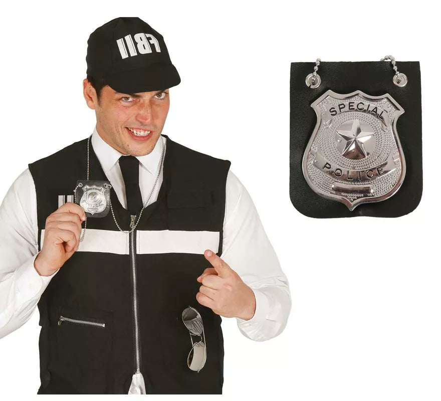 Translation missing: it.Colgante Placa de Policía