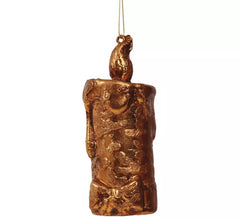 Ciondolo candela d'oro di 15 cm