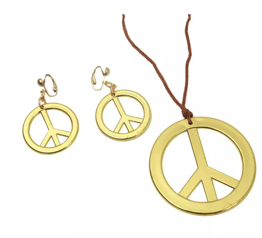 Translation missing: it.Colgante y Pendientes Hippies color Oro