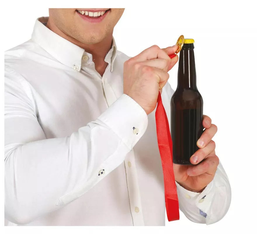 Translation missing: it.Collar Abre Botellas con cinta roja