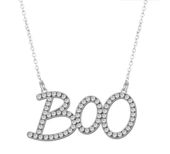 Collana in metallo Boo da 5,5 cm
