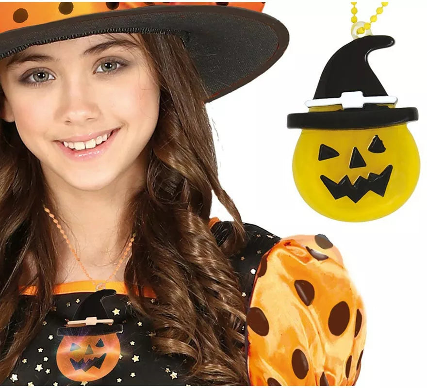 Translation missing: it.Collar Calabaza con Leds de 5 cm