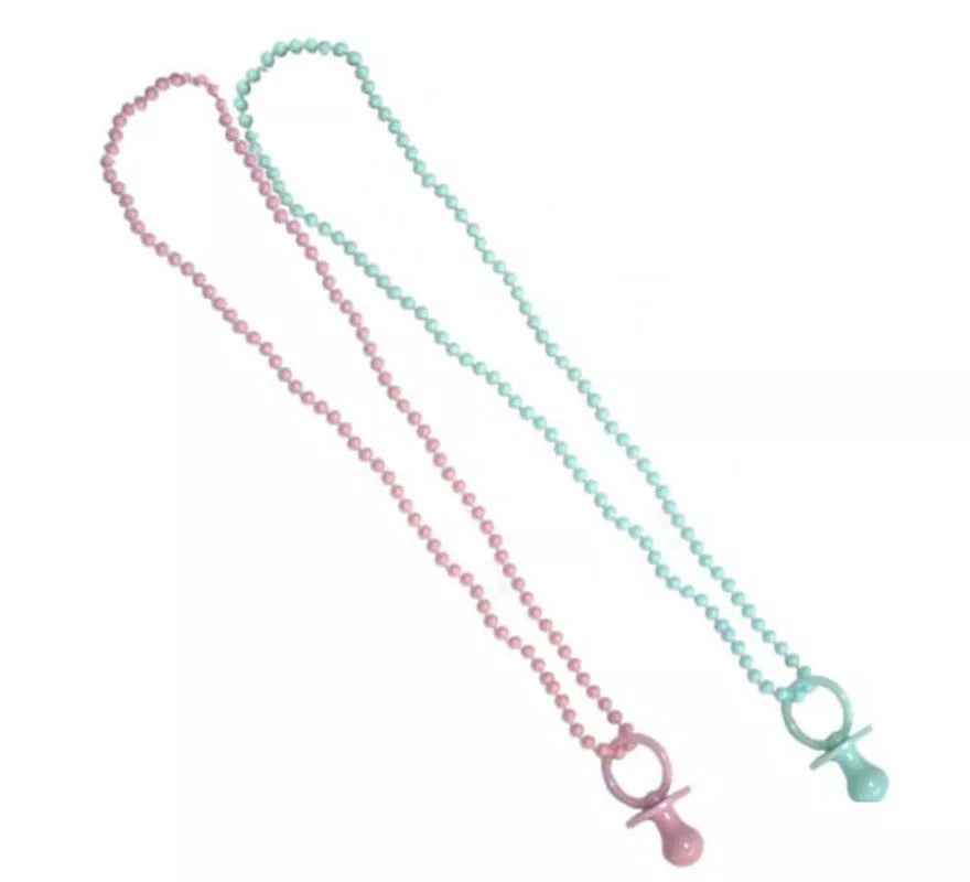 Translation missing: es.Collar con Chupete de 45 cm colores surtidos