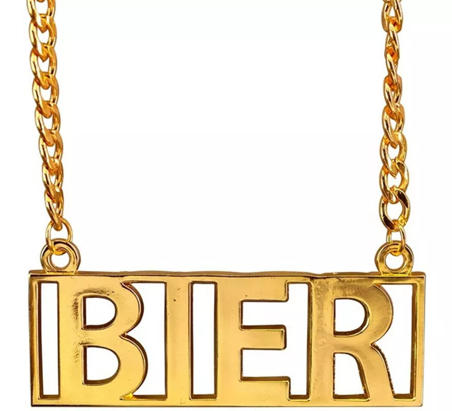 Translation missing: it.Collar con Colgante 'Bier' de 65 cm