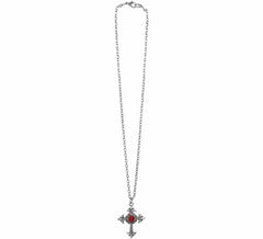 Collana con ciondolo a croce gotica
