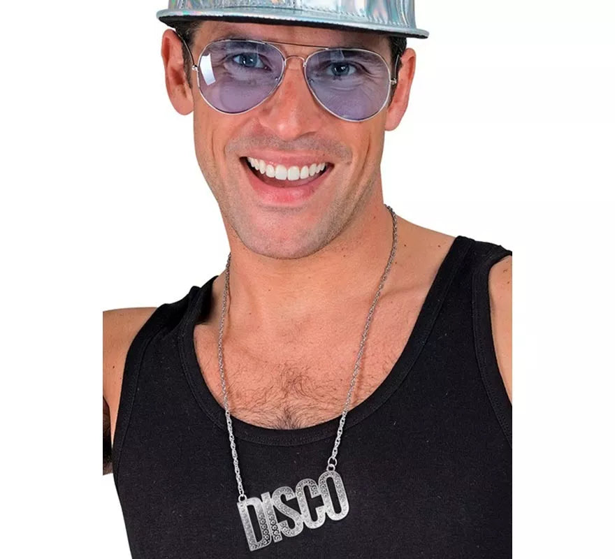 Translation missing: es.Collar con Colgante 'Disco' de 65 cm