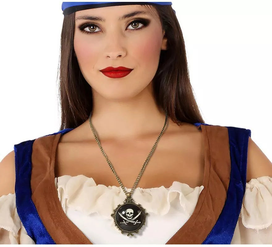 Translation missing: es.Collar con Emblema Pirata