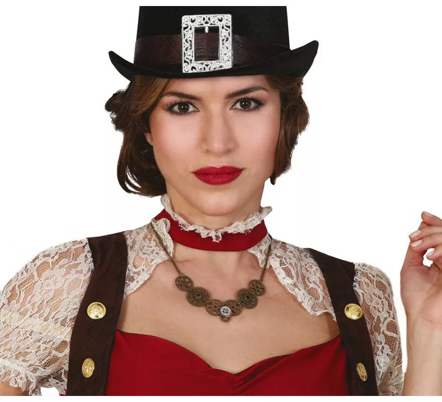 Translation missing: it.Collar con Engranajes Steampunk