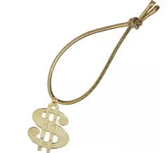 Collana con simbolo del dollaro