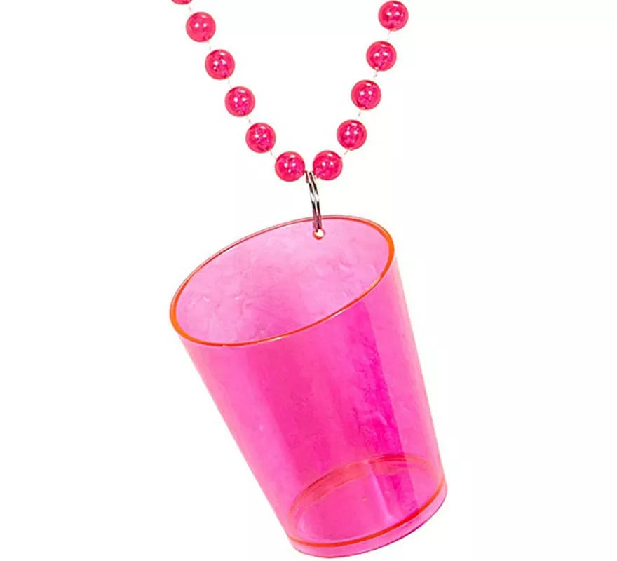 Translation missing: es.Collar con Vaso de Chupito Shot en varios colores neones